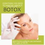Most Botox patients are between the ages of 40-59