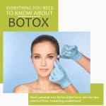 Most people say Botox injections are far less painful than tweezing eyebrows