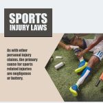 as with other personal injury claims the primary cause for sports related injuries are negligence or battery