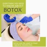 botox can be used to treat migraine headaches