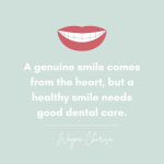 emergency dentist a genuine smile comes from the heart but a healthy smile needs good dental care