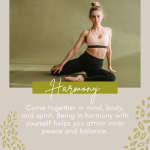 pilates studio come together in mind body and spirit being in harmony with yourself helps you attain inner peace and balance
