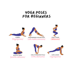 yoga poses for beginners cobra downward facing dog easy chair seated twist half forward fold low lunge