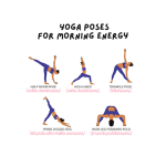 yoga poses for morning energy half moon pose high lunge triangle pose three legged dog wide leg forward fold