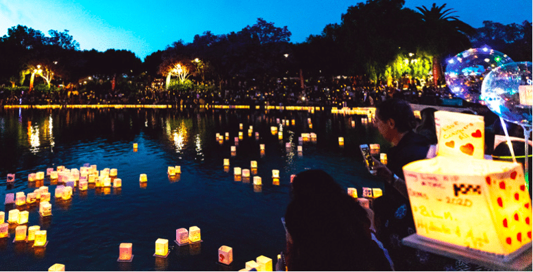 water lantern festival