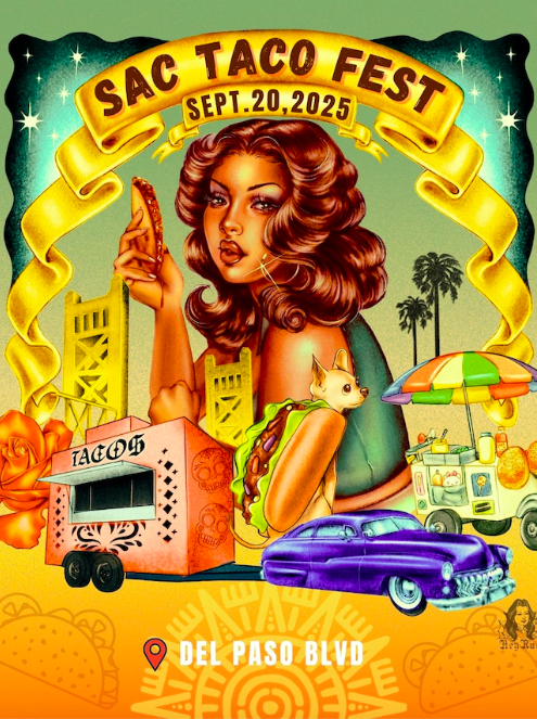 sac taco fest poster
